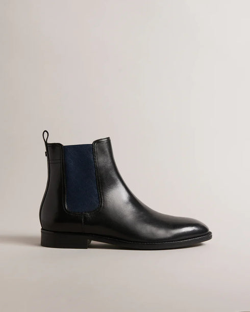 LINEUS-Boots-Patterned Elastic Chelsea Boot- Ted Baker Romania